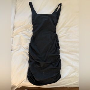 Zara Black Rhinestone Mini Dress